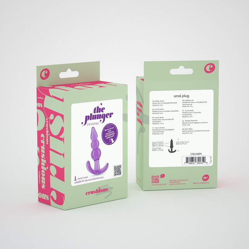 Anal Plug The Plunger De Crushious