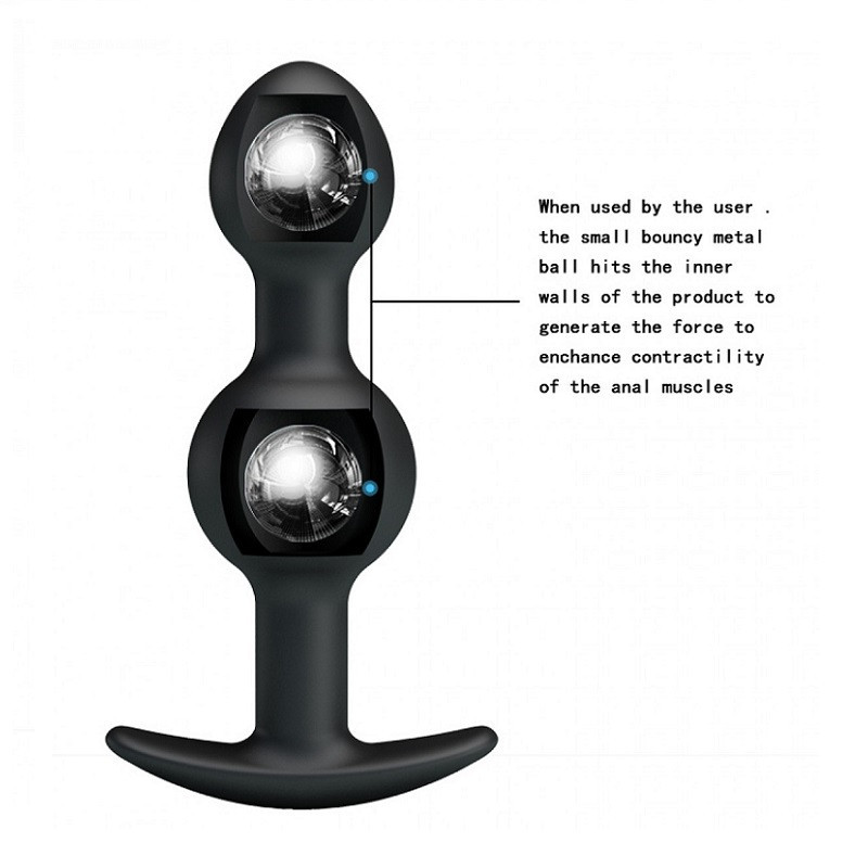 Ancla Anal Doble 10,2 cm Pretty Love