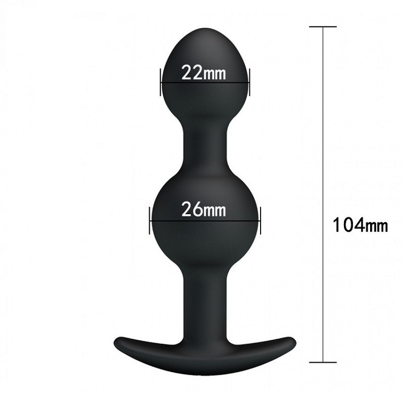 Ancla Anal Doble 10,2 cm Pretty Love