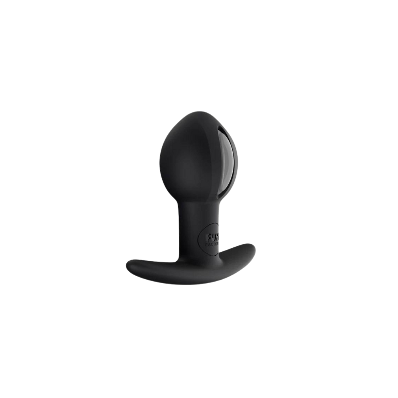 Ancla Anal Toy B Ball Uno Gris/Negro Fun Factory
