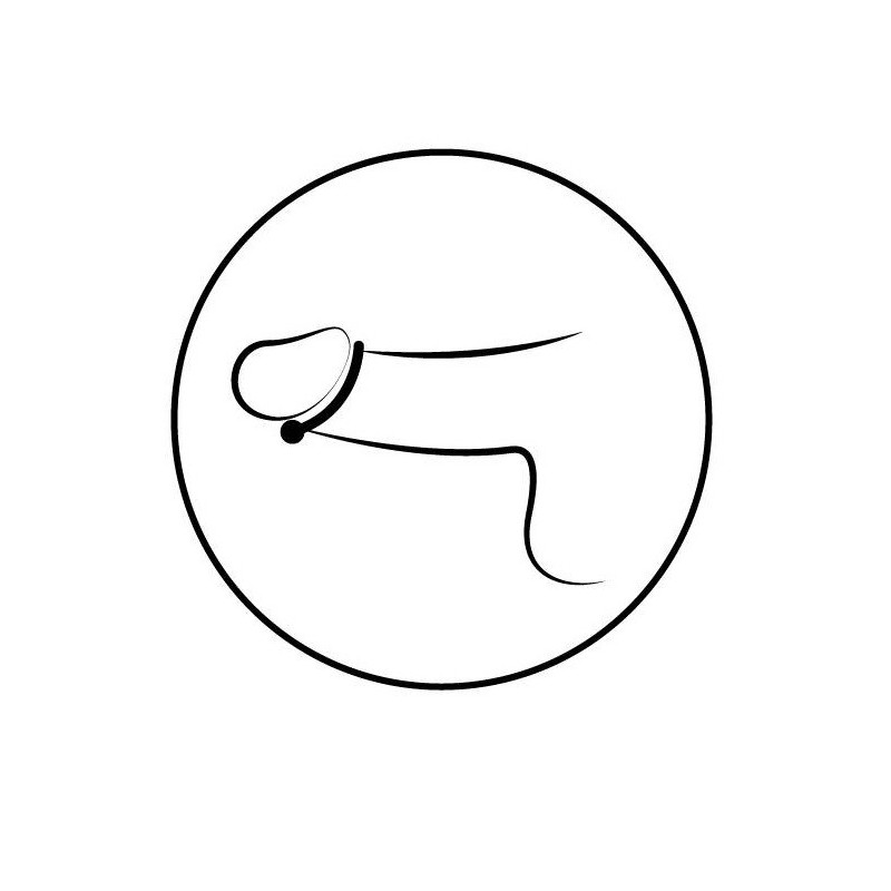 Anillo Acero 1 Bola Locked Single Torc 27 mm