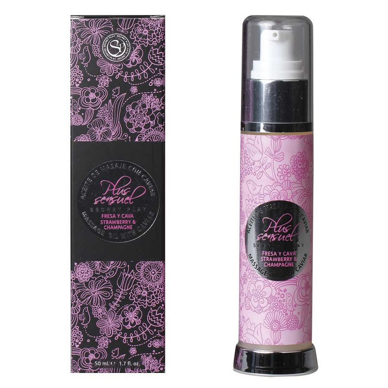 Aceite De Masaje Secret Play Fresa Y Cava 50 ml