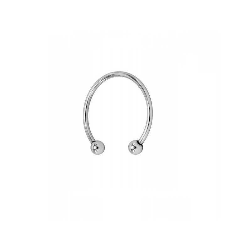 Anillo Acero Abierto 2 Bolas Locker Torc 40 mm