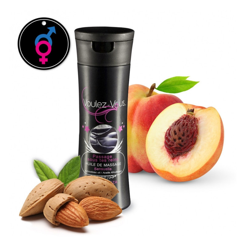 Aceite De Masaje Voulez Vous Almendra y Melocotón 150 ml