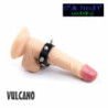 Anillo Ajustable Pene Cuero Pinchos Vulcano De Troula