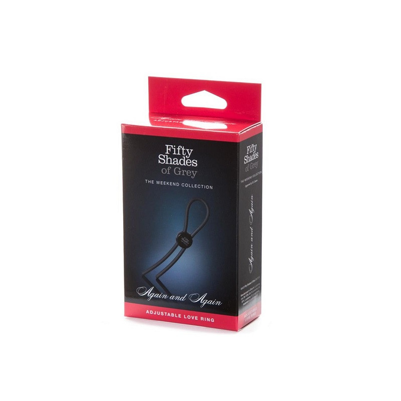 Anillo Ajustable Silicona Fifty Shades Of Grey