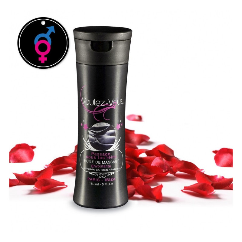 Aceite De Masaje Voulez Vous Pétalos De Rosa  150 ml