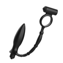 Anillo Anal Plug Addicted Toys Con Vibración