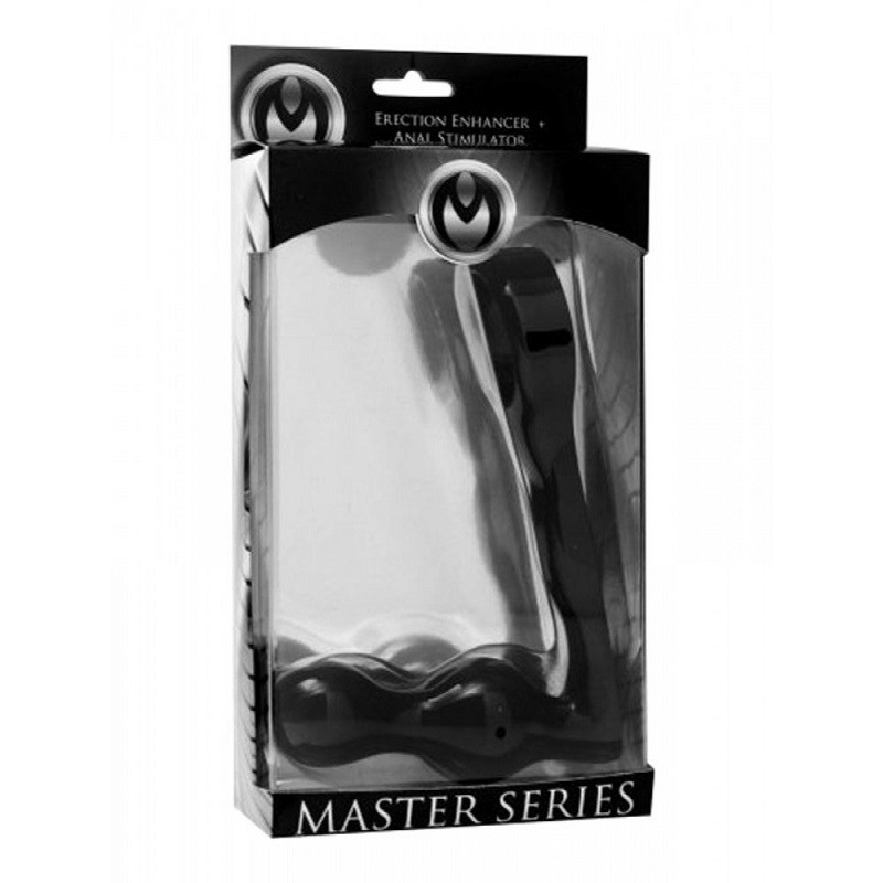 Anillo Anal Plug Master Series Erection Enhancer + Anal Stimulator