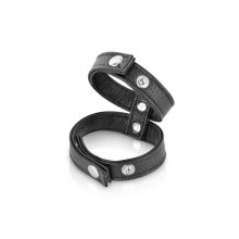 Anillo Doble Con Corchetes Fetish Tentation