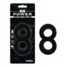 Anillo Doble Duo Cock 8 Ball Ring GK Power