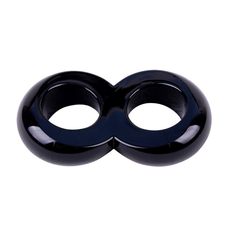 Anillo Doble Duo Cock 8 Ball Ring GK Power