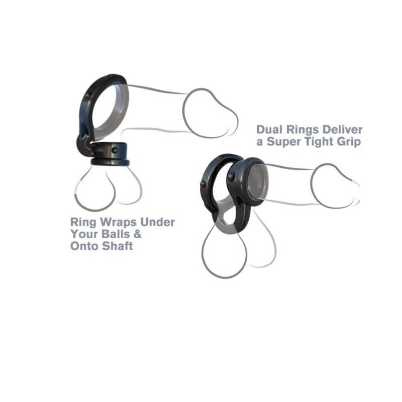 Anillo Doble Ironman Fantasy G-Ringz