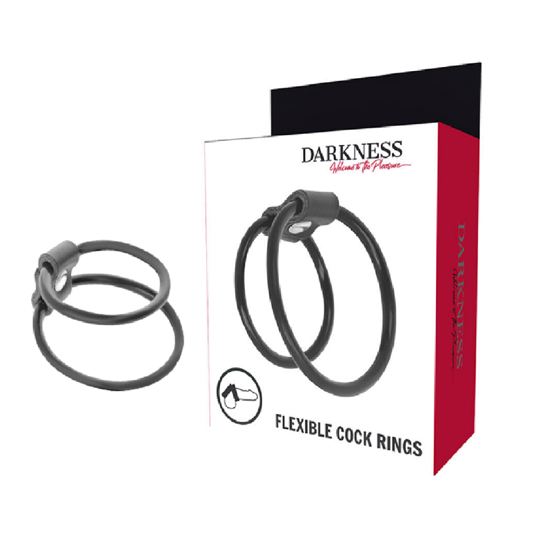 Anillo Doble Para  El Pene Darkness 2109
