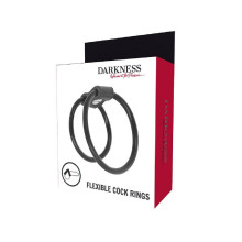 Anillo Doble Para  El Pene Darkness 2109