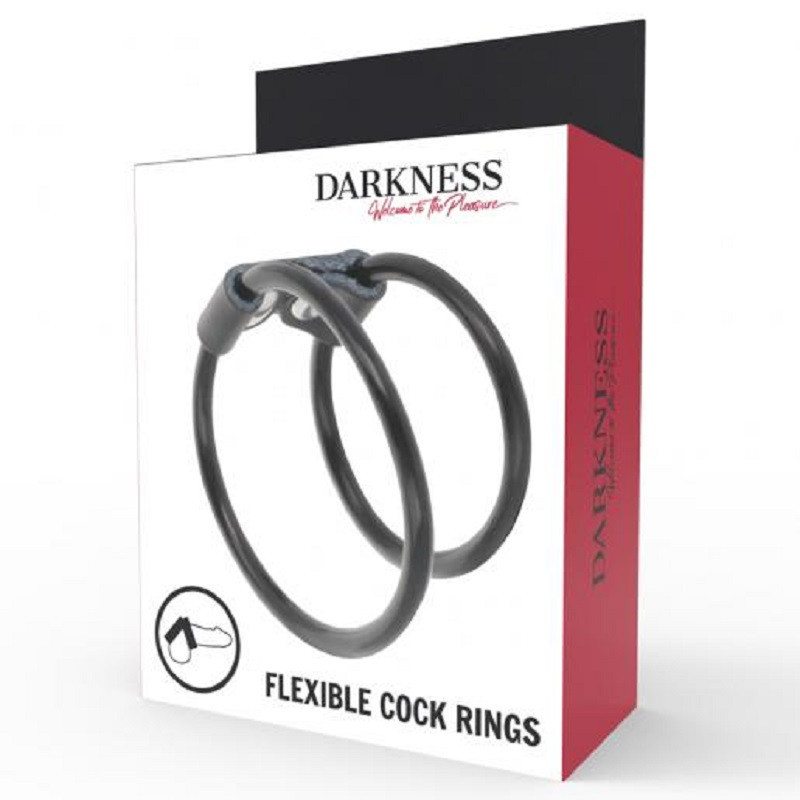 Anillo Doble para el Pene Darkness 4647