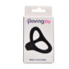 Anillo Loving Joy Silicone Triple Cock Ring