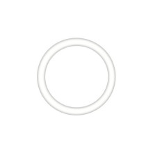 Anillo Nitrilo H2H 40 MM Blanco