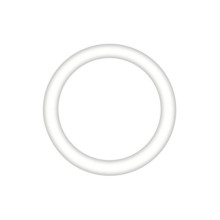 Anillo Nitrilo H2H 45 MM Blanco