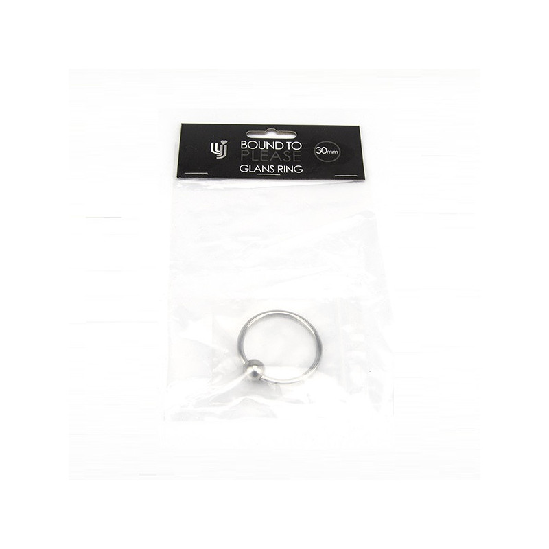 Anillo Pene Acero Bound To Please 30 mm Glande