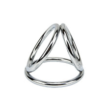 Anillo Pene Acero Bound To Please Triple Cock And Ball