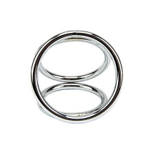 Anillo Pene Acero Bound To Please Triple Cock And Ball