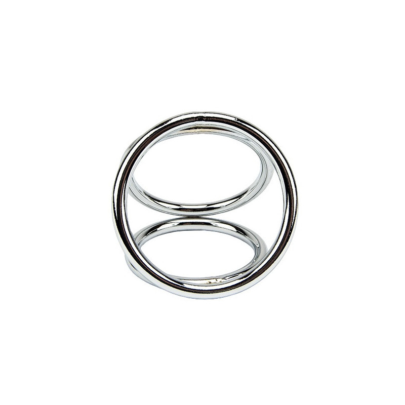 Anillo Pene Acero Bound To Please Triple Cock And Ball