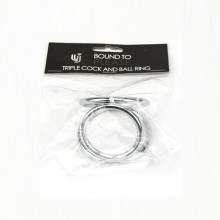 Anillo Pene Acero Bound To Please Triple Cock And Ball