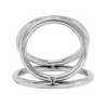 Anillo Pene Acero Locked Ring Triple Ring 50/37/45 mm