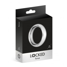 Anillo Pene Acero Locked Torus 45 mm x 20 mm