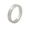 Anillo Pene Kiotos Metal Ribbed Steel 50 mm