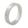 Anillo Pene Kiotos Metal Ribbed Steel 55 mm