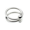 Anillo Pene Metal Hard Doble Acero 33 mm