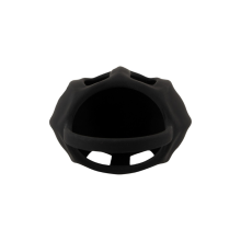 Anillo Pene y Testículos con Plug Anal Silicona Black Velvets