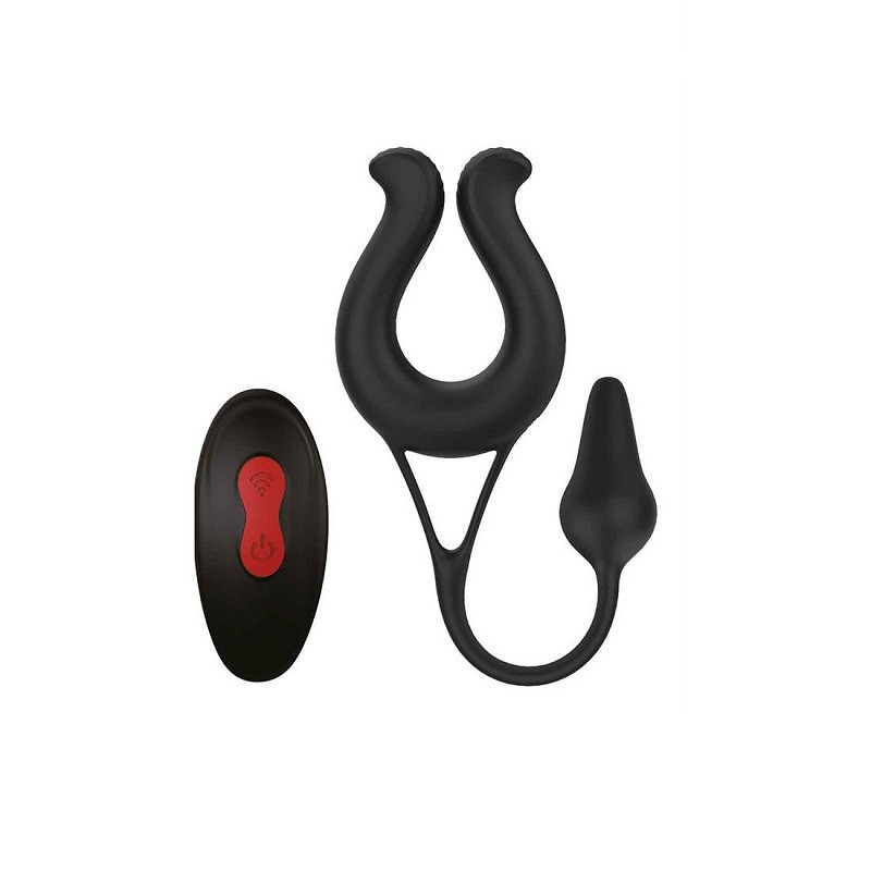 Anillo Recargable Control Remoto Multifunción Con Plug De Dream Toys