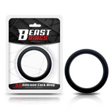 Anillo Silicona De Beast Rings 55 mm Negro