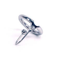 Anillo Tapón Acero Kiotos 32 mm Sperm Stopper Con Piedra