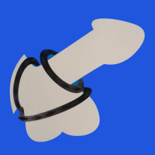 Anillo The Cocktagon Silicona Talla XL