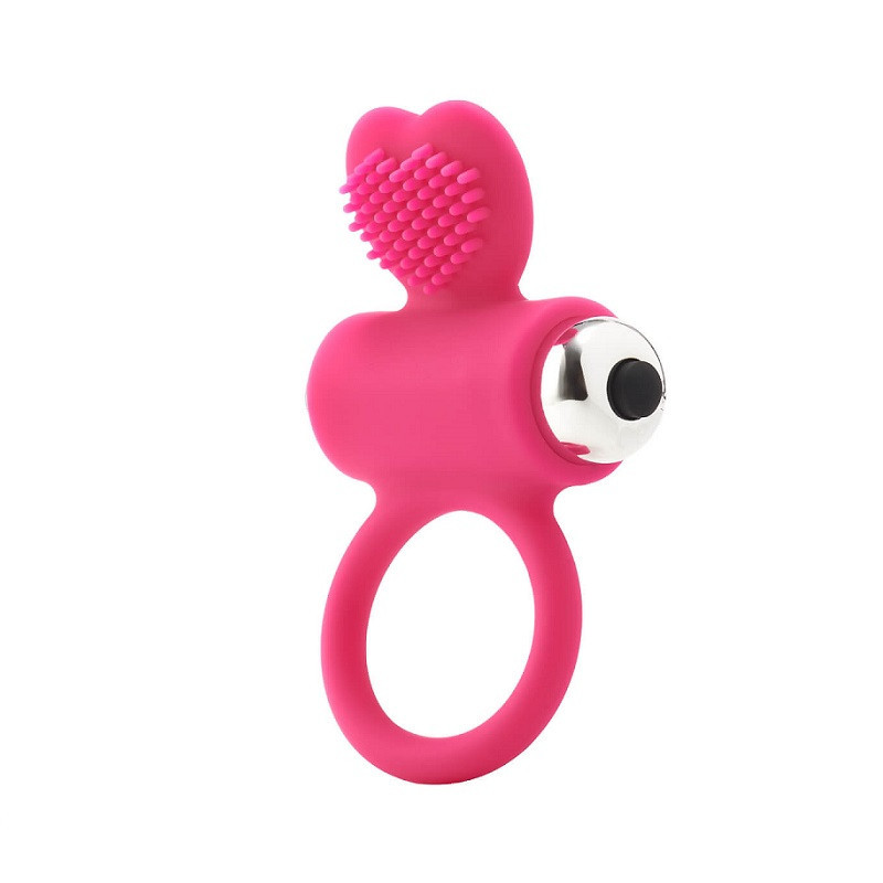 Anillo Vibrador De silicona Dream Toys Flirts Cockring Rosa