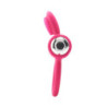Anillo Vibrador De silicona Dream Toys Flirts Cockring Rosa