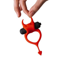 Anillo Vibrador Diablillo Devol Cockring 10 Ritmos