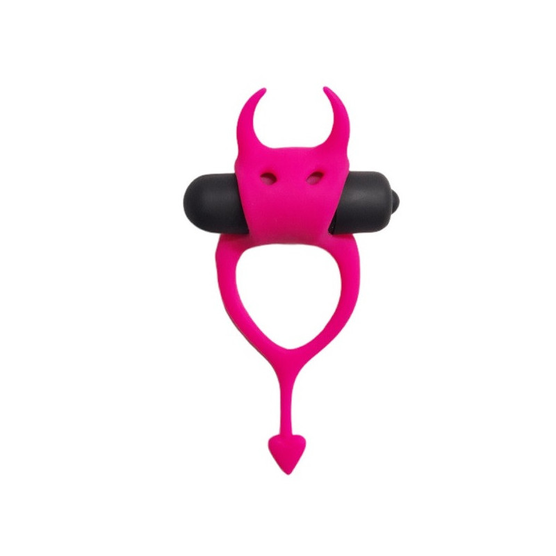 Anillo Vibrador Diablillo Devol Cockring Pink