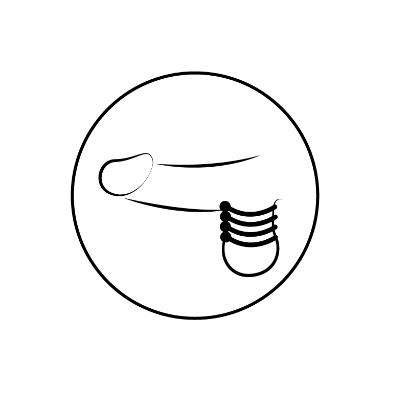 Anillos Acero 4 Bolas Unidas Locked Chain Torc 45 mm