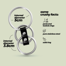 Anillos Pene y Testículos Saruman Crushious