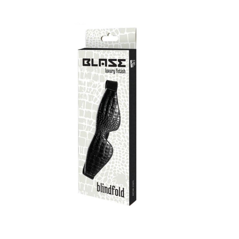 Antifaz Ciego Blaze Luxury Fetish Blindfold Croco