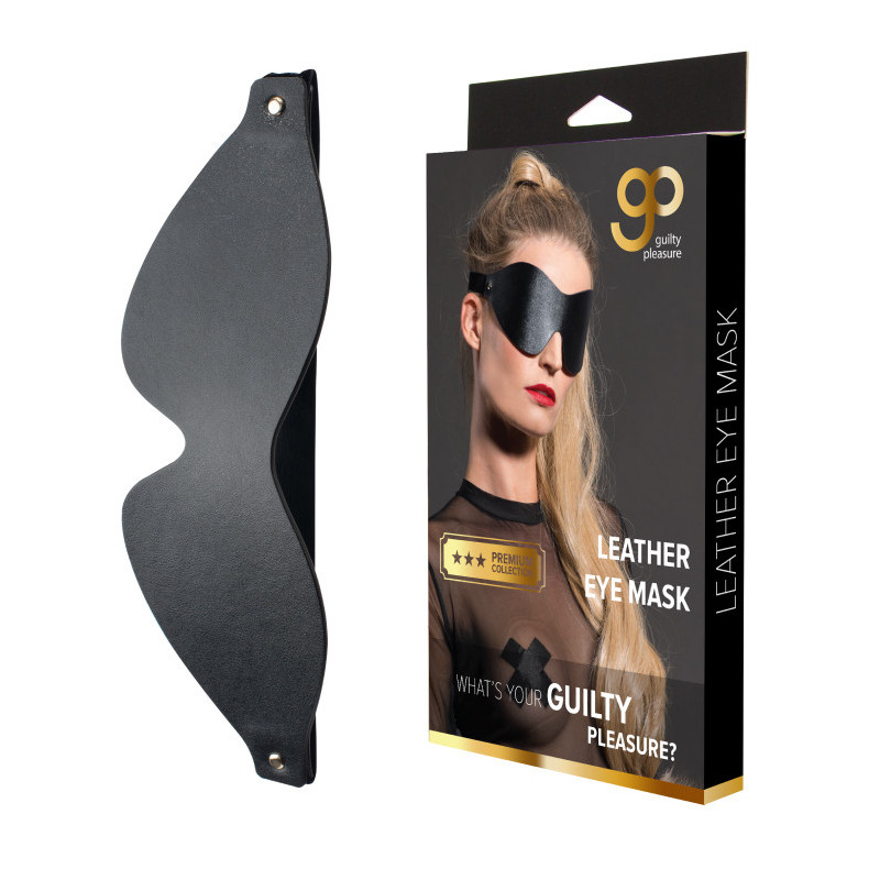 Antifaz Ciego Cuero Vegano GP Premium