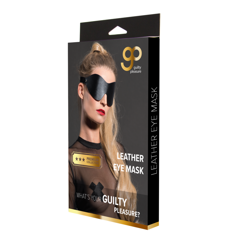 Antifaz Ciego Cuero Vegano GP Premium