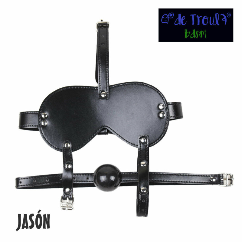 Antifaz Ciego Troula Jason Con Mordaza