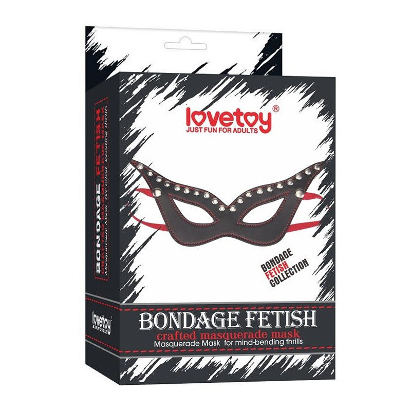 Antifaz Ojos Abiertos Máscara Bondage Fetish Lovetoy