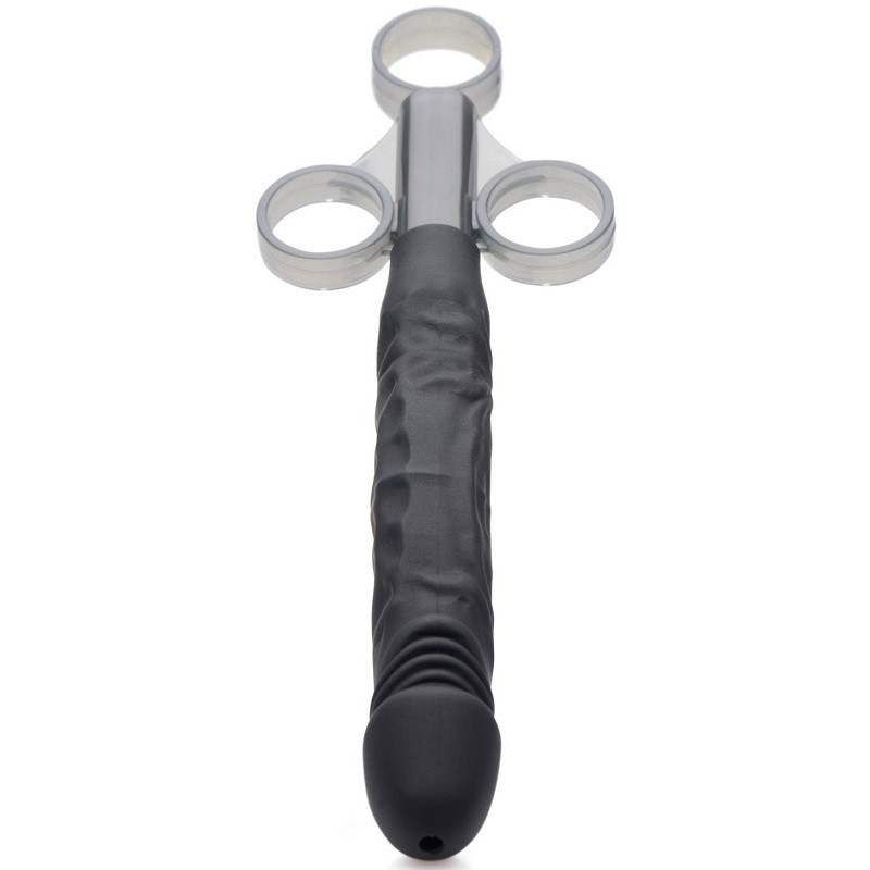 Aplicador Silicone Dildo Lube Launcher Jizz Shooter Master Series